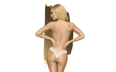 Penthouse Lingerie Dangerous Darling Playful and Sexy Panties White G-Strings, Panties and Shorts